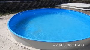 Правильный каркасный бассейн.