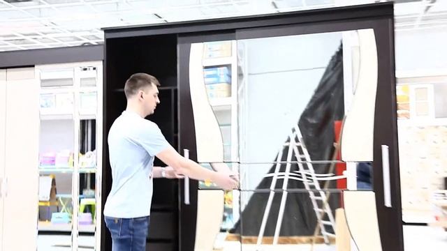 Шкаф-купе Олимп - цвет Венге - Сундук-мебель смотреть онлайн