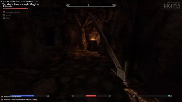 How to Start Quests in Skyrim Together! Co-Op Mod Gameplay смотреть онлайн