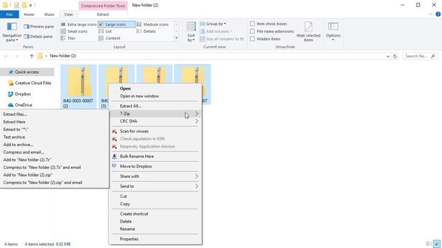 How to unzip multiple folders simultaneously смотреть онлайн