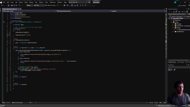 Firebase Firestore with Email and Password Authentication in Unity смотреть онлайн