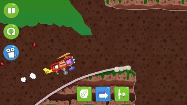 Веселая ИГРА головоломка для детей Bad Piggies или Плохие свинки [256] Серия смотреть онлайн