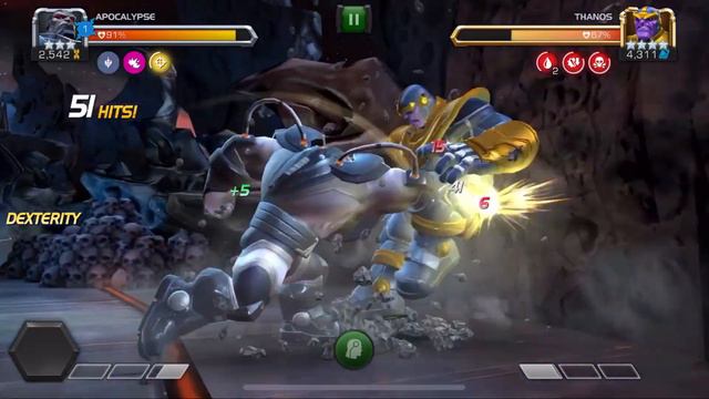 Marvel Contest of Champions: Apocalypse Vs Thanos смотреть онлайн