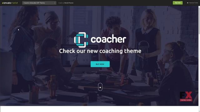 Coacher - Trainers and Life Coaching WordPress Theme Landon Na смотреть онлайн