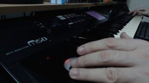 Korg M-50  Studio Sound Review / Combo / Prog / Custom / Piano / Synth / Pads