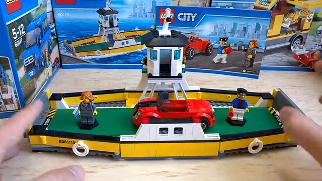 LEGO City 60119 the Ferry / Паром. Обзор смотреть онлайн