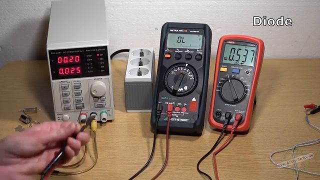 Multimeter Test UNI-T UT136 UT136C UT136C+   Ein Multimeter Für Unter 20 Euro (Review, Testbericht)