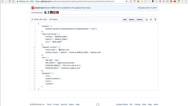 Tutoriel Symfony 4 - Symfony Flex et les recettes (Partie 5) смотреть онлайн