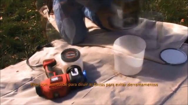 Pistola de Pintura e Pulverizador de Tinta Easy Fill Black&Decker BDPS200 смотреть онлайн