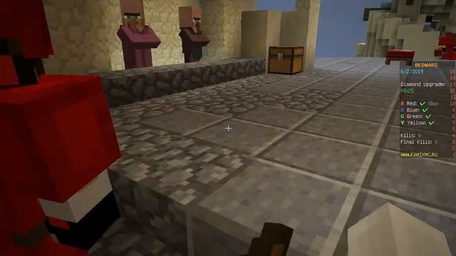 Шок где кровать????///minecraft///bedwars смотреть онлайн