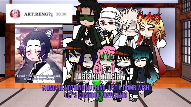 Hashiras react to random videos || Kny || смотреть онлайн