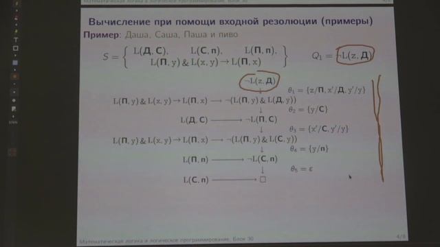 Подымов В.В. | Лекция 10 по математической логике и логическому программированию, 2023 | ВМК МГУ смотреть онлайн