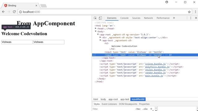 Angular Tutorial - 6 - Property Binding смотреть онлайн