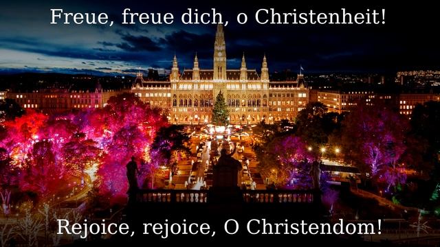 O du fröhliche, o du selige [German Christmas song][+English translation] смотреть онлайн