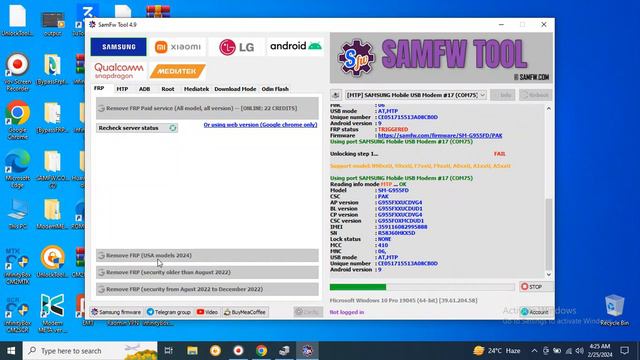 Samsung (S8+) Frp SmFwtool 4.9 one click All Samsung frp Free@Knowledge11651 смотреть онлайн