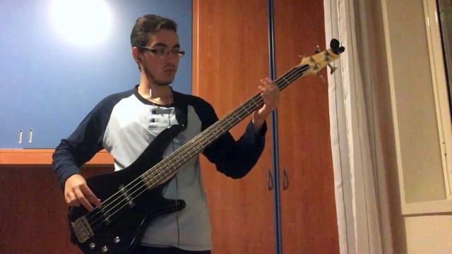 Muse - Psycho (Bass Cover) смотреть онлайн
