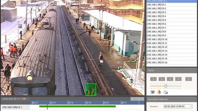 Детектор движения в VOCORD Tahion смотреть онлайн