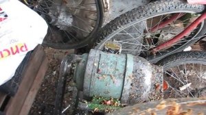 Самодельная дробилка для яблок и пресс.