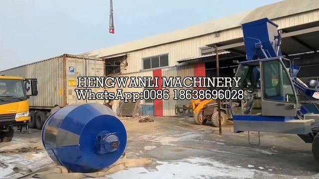 self-loading concrete mixer 2.6m3 самоходный бетоносмеситель с самозагрузкой 2.6м3 смотреть онлайн