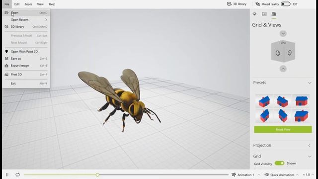 HOW TO USE 3D VIEWER IN WINDOWS 10 tutorial смотреть онлайн