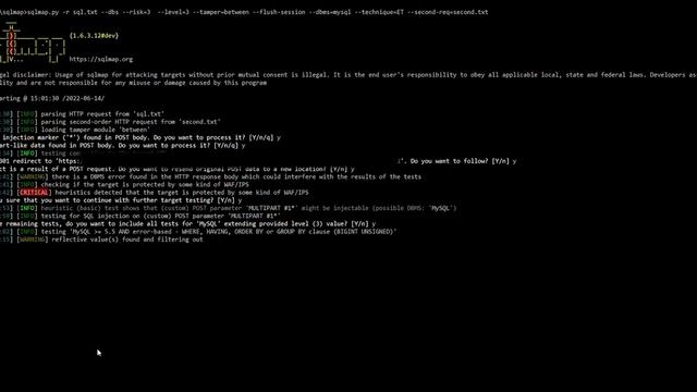 [BugBounty] Second Order SQL-Injection Via SQLMAP - Database Takeover смотреть онлайн