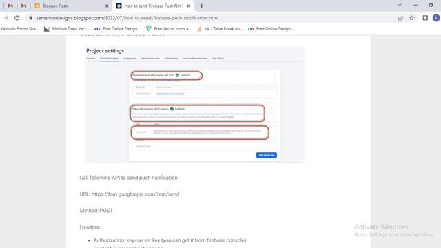 How to send Push Notification Firebase API смотреть онлайн