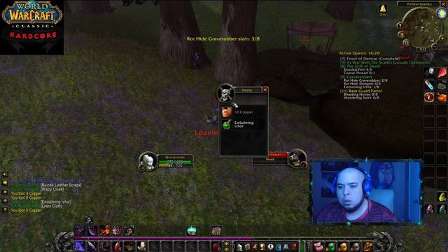World of Warcraft Classic Hardcore Horde Rogue Leveling Gameplay Part 2 WOW!!! смотреть онлайн