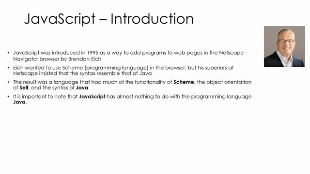 1.JavaScript Introduction смотреть онлайн