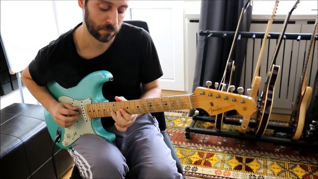 Smooth Improvisation - Seymour Duncan Pickup Booster Demo - Fender Custom Shop 57 Strat HSS смотреть онлайн