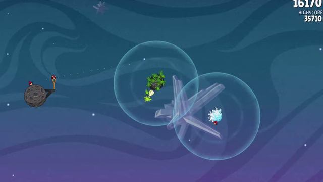 Angry Birds Space Mac - 3 Star Walkthrough Fry Me to the Moon Level 3-1 Gameplay смотреть онлайн