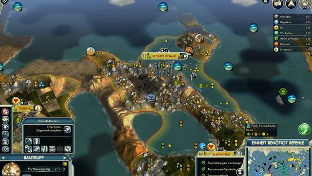Lets Play Civilization V - Teil 36: Wie stehts gerade? смотреть онлайн