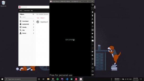 Setup Android Emulator On Windows For Visual Studio Code
