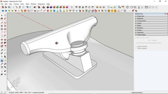 3D Modeling Skateboard [SketchUp Tutorial] смотреть онлайн