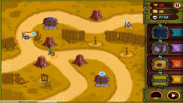 The Keeper Of 4 Elements Level 4, защити себя от захватчиков, игра для мальчиков смотреть онлайн