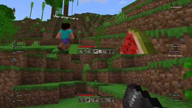 Спасибо за деревня Ну хорошо. ( Minecraft ) Тем времени в подземном доме.