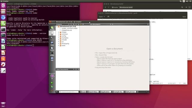 QTCreator with CMake - Jetson TX Dev Kits смотреть онлайн