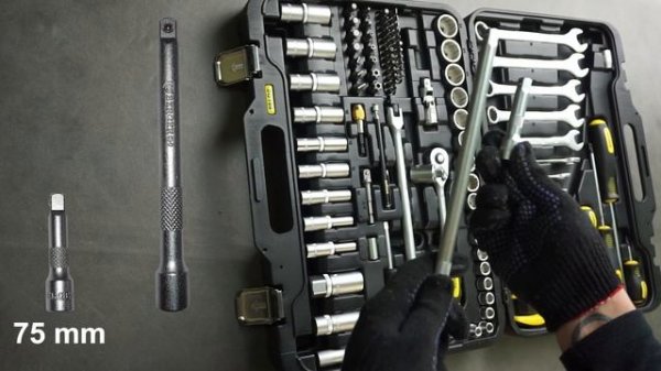 BERGER 100 предметов ЛАНДАУ. Обзор набора ручного инструмента BERGER BG100-3814