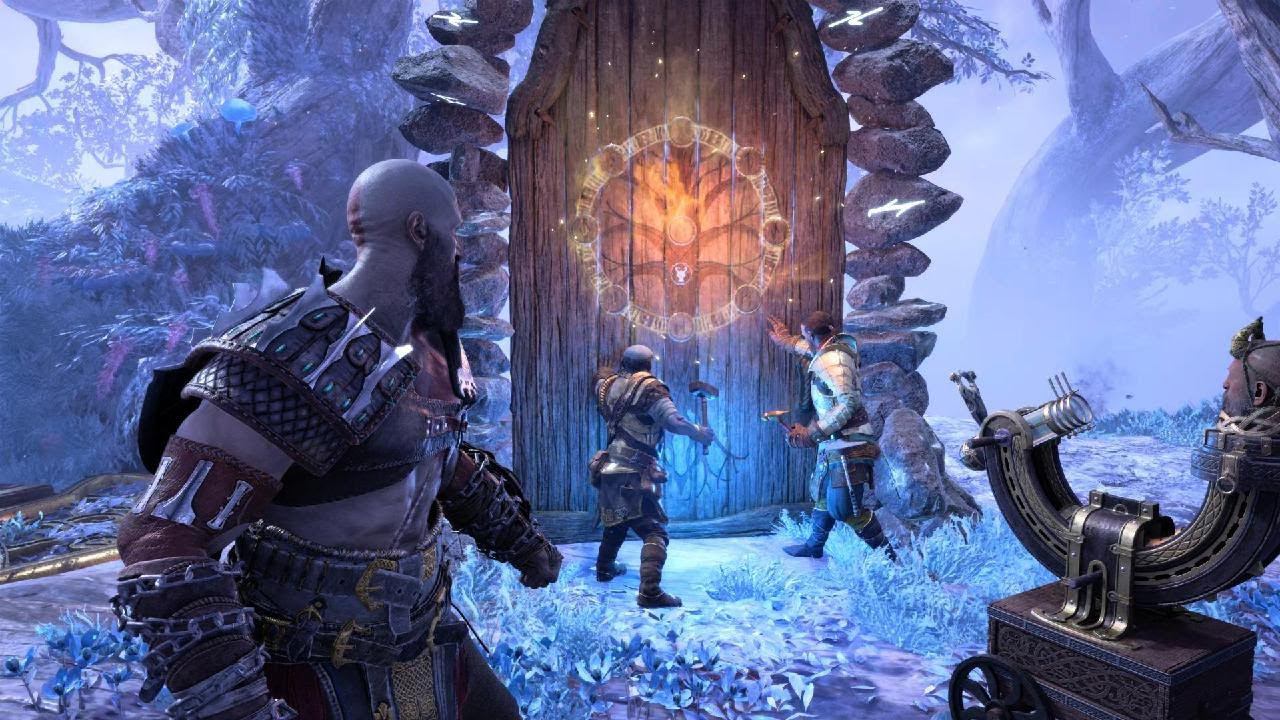 God of War Ragnarok : Прохождение # 4 : Болота Аурванга смотреть онлайн