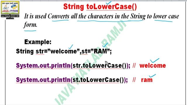 ICSE JAVA STRING PART 25 | JAVA STRING CLASS FUNCTION PART 2 BY JAVA MATLAB RAMJI SIR смотреть онлайн