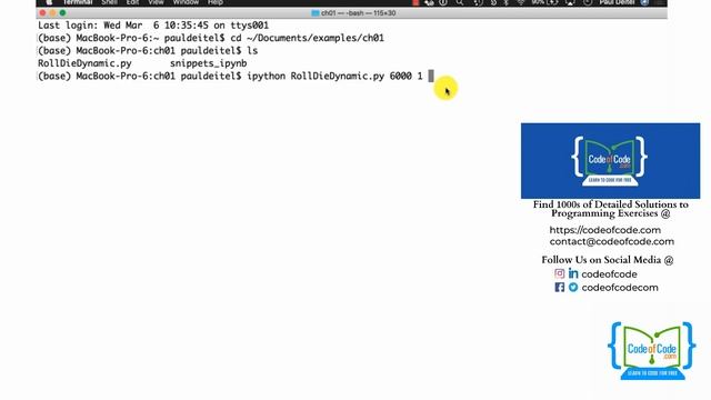 Learn Python | Ep.2: Executing a Python Program Using the IPython Interpreter | CodeOfCode смотреть онлайн