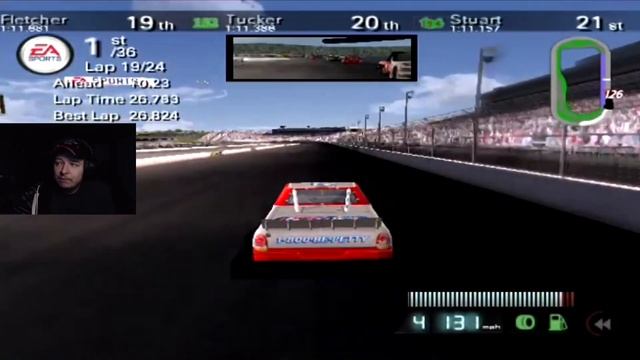 (10 Races and 355 Points Back. Is It Possible? NASCAR 08 PS2 Career Mode Part 7 смотреть онлайн
