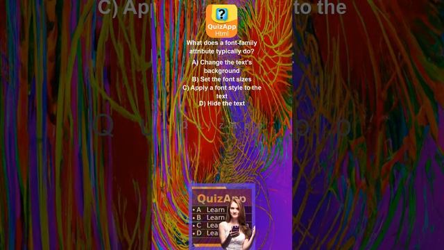 Html What Does A Font Family Attribute Typically Do