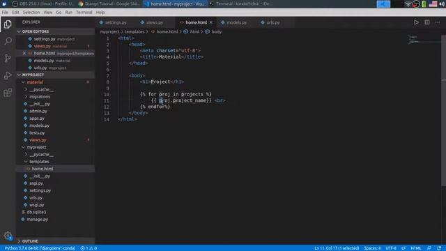 Django - Lesson4 - Create Template смотреть онлайн