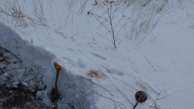 Радости не было предела, я нашел все таки её. Коп монет, шурф фундамента. смотреть онлайн