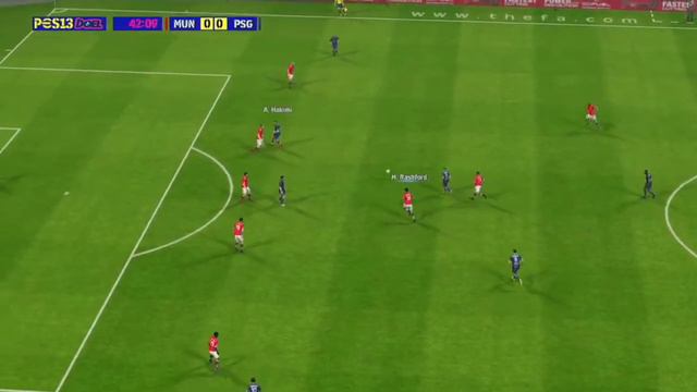 MAN UTD VS PSG GAMEPLAY EFOOTBALL 2013 UPGRADE 2022 PS3 смотреть онлайн