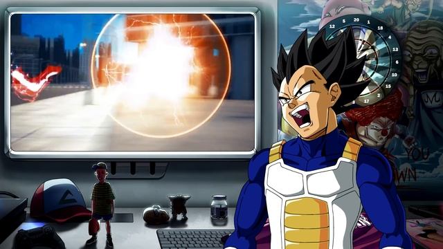Vegeta Reacts Goku Black VS Reverse-Flash (Dragon Ball VS DC) | DEATH BATTLE! смотреть онлайн