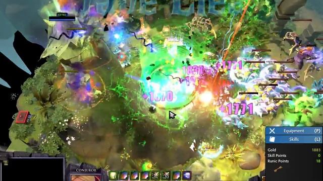 Roshpit Champions 2.1 Invoker(conjuror) с 1го-до-100го Part 7 Путь к нагибу! смотреть онлайн