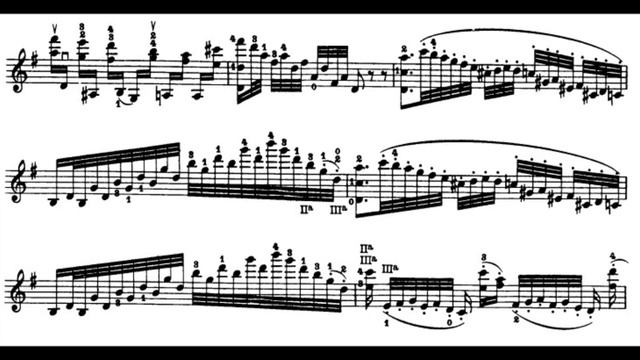 Niccolò Paganini - Caprice For Solo Violin, Op. 1 No. 15 (Sheet Music)