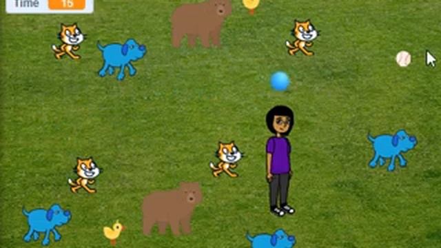 Scratch game: Katamari Damacy Level 1 by fluffy0006 (browser game on scratch.mit.edu) смотреть онлайн