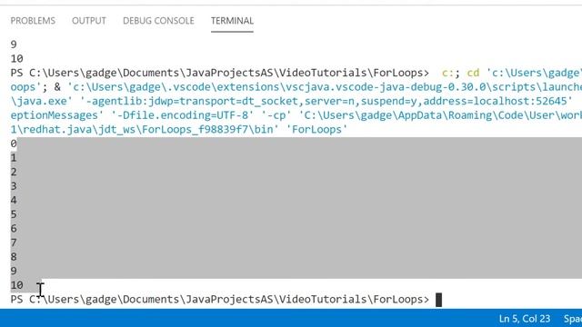 08 - Count-Controlled For Loops in Java смотреть онлайн